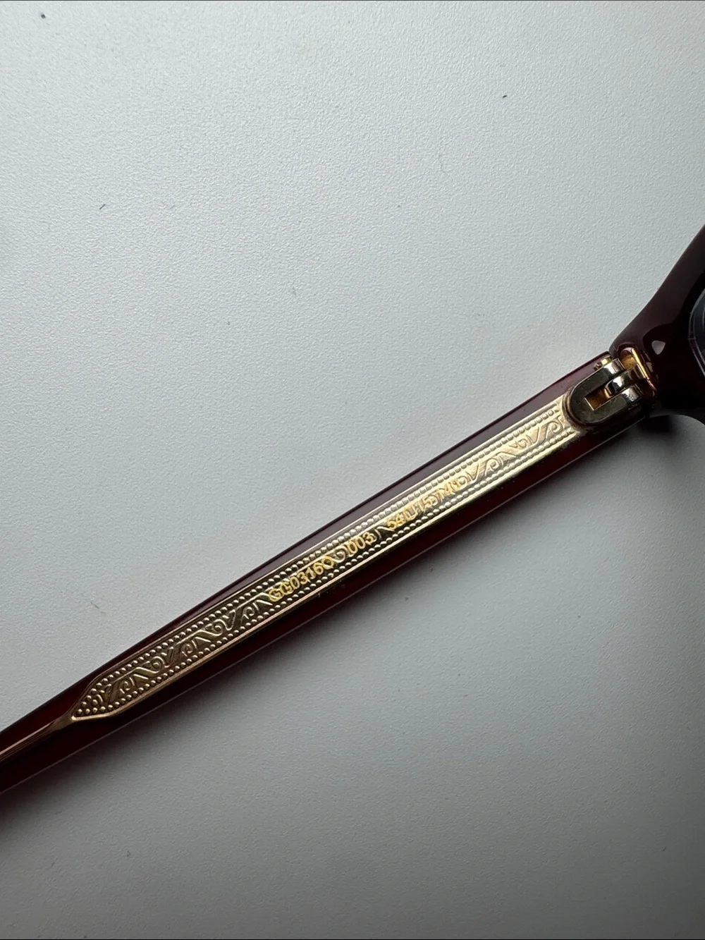 Burgundy Rectangular Reading Glasses